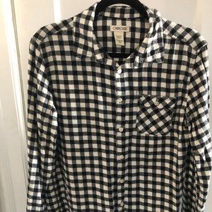 Buffalo check boy's shirt